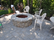 Firepit Installation in Connecticut