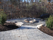 Firepit Installation in Connecticut