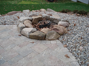 Firepit Installation in Connecticut