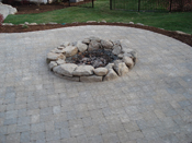 Firepit Installation in Connecticut