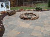 Firepit Installation in Connecticut